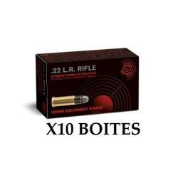 10 Boites de Balles Geco 22LR Rifle