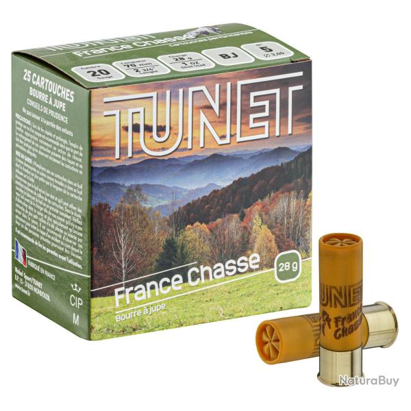 TUNET Cartouches FRANCE CHASSE CAL 20 70