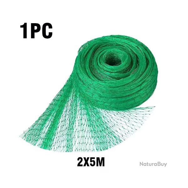 Filet pour Oiseaux Filet Pour Arbre 2x5 M�tres Vert