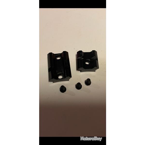 Embases pour arme de marque Remington Mod�le 788 avec vis