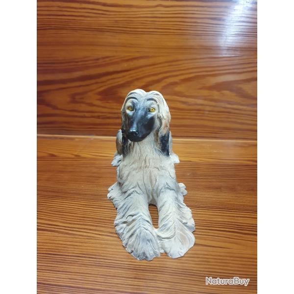 Figurine Chien Afghan rare vintage