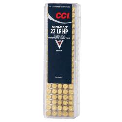 Cartouches CCI Varmint Mini Mag HP Calibre 22 Lr (Boite de 500 cartouches) Vitesse: 384 m/s
