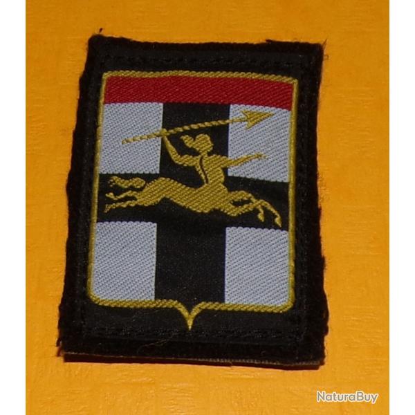 7� DIVISION BLINDEE  , INSIGNE D'EPAULE EN TISSU , OBSOLETE POUR COLLECTION��,DIMENSION 75 MM X 53 M