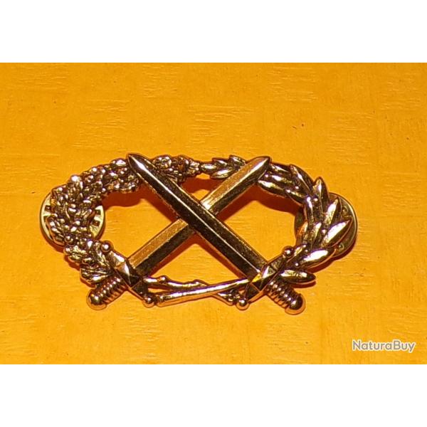 Brevet Militaire Professionnel N� 2, dor�, attache type PIN'S , FABRICANT COINDEROUX PARIS, HOMOLOGA