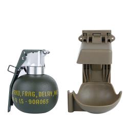 Grenade Factice M67 w/ Support Desert (Wo Sport)
