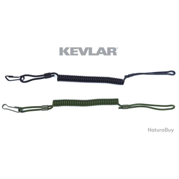 Dragonne r�glementaire Kevlar� pour arme de poing Vert arm�e