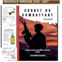 Carnet du Combattant LESCONNAISSEURS&reg;- actualis&eacute; 2026/2027