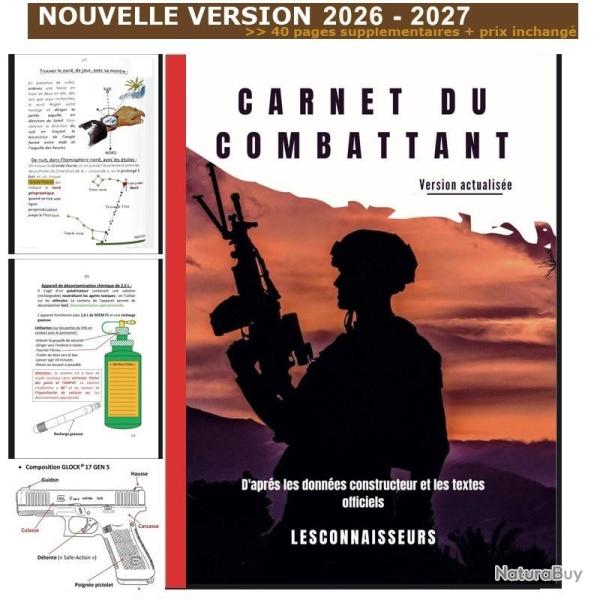 Carnet du Combattant LESCONNAISSEURS�- actualis� 2026/2027