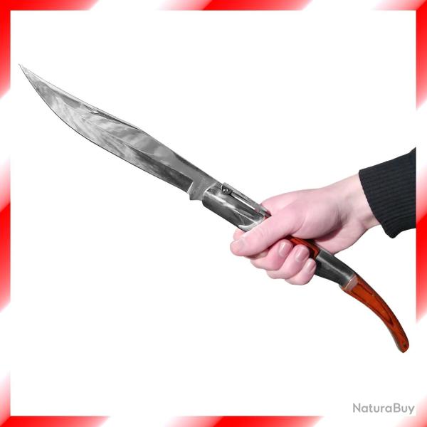 NAVAJA (Couteau pliant g�ant) Inox - Lame de 21,8 cm