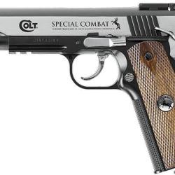 Pistolet &agrave; plomb CO2 4.5 mm BB UMAREX Colt Special Combat (3 joules max)