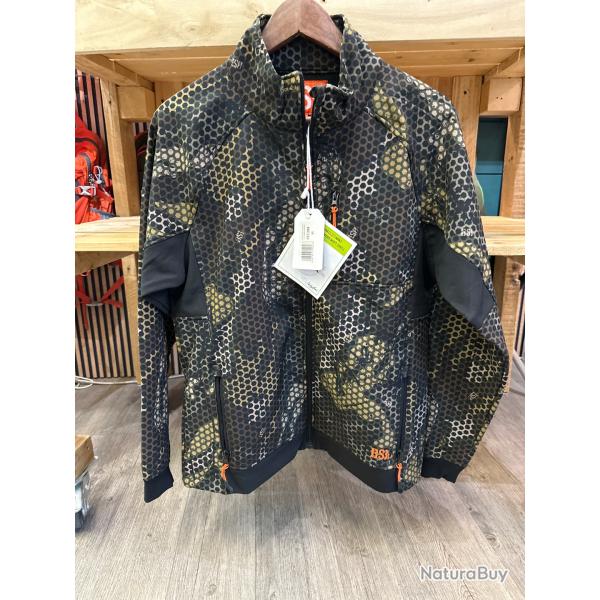 DESTOCKAGE Veste SOFTSHELL BENISPORT CAMO Taille M