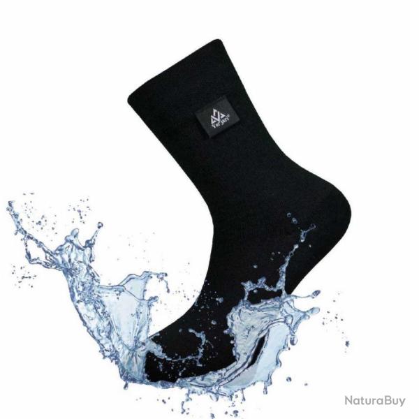 Chaussette imperm�able Verjari Trail Dry Noire 36-38
