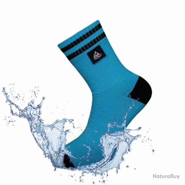 Chaussette imperm�able Verjari Trail Dry Bleue 43-46