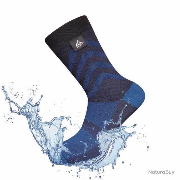 Chaussette imperm�able Verjari Eco-Dry Bleues 39-42