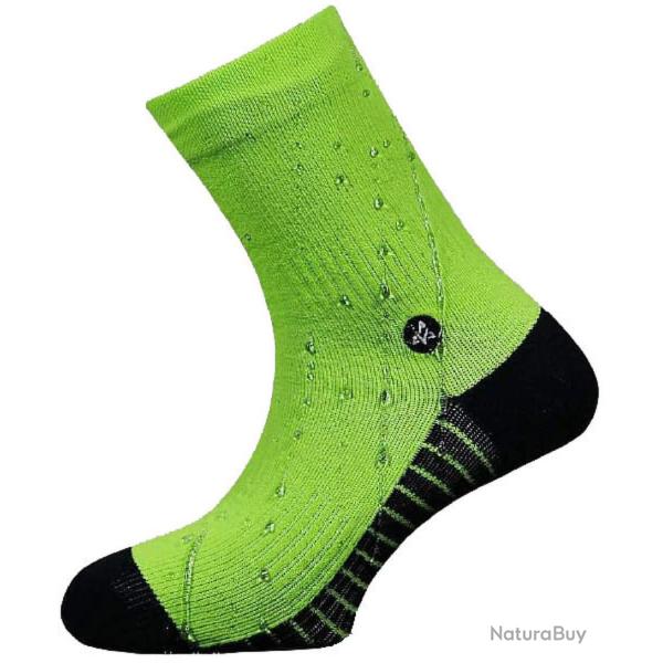 Chaussette imperm�able Verjari Trail Dry Jaune 36-38