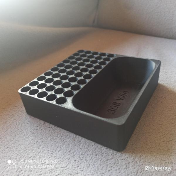 Plateau rechargement avec compartiment ogive