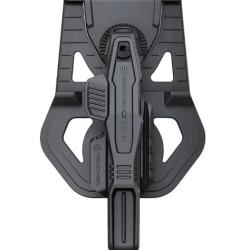 HOLSTER A RETENTION ACTIVE GAUCHE RECOVER G7A - NOIR