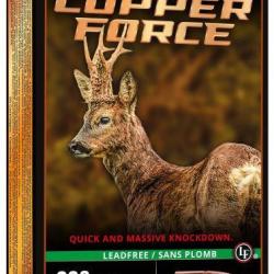 Munitions WINCHESTER calibre 30-06 Copper Force Lead Free 125 gr - 8.1g x20