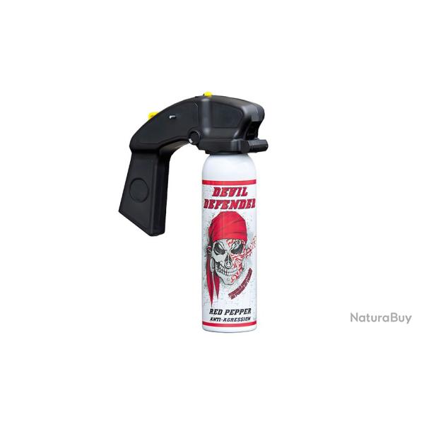 A�rosol Devil Defender gel poivre 100 ml poign�e