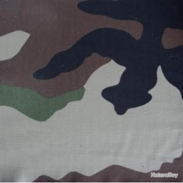 Tissu camo CE (centre europe) vendu au m/lin�aire Coton (67%) + Polyester (33%)  Densit� :270g/m2