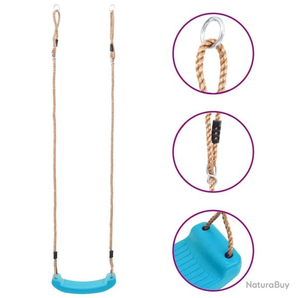 Si�ge de balan�oire pour enfants Bleu clair alsavelo