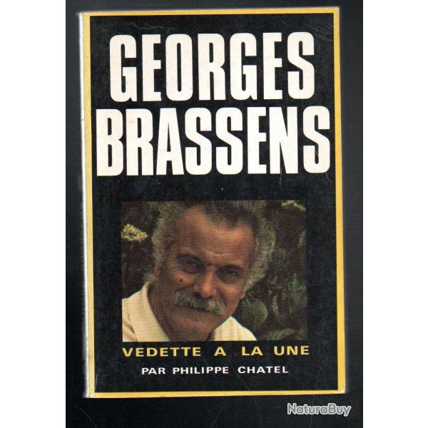 georges brassens vedette � la une de philippe chatel