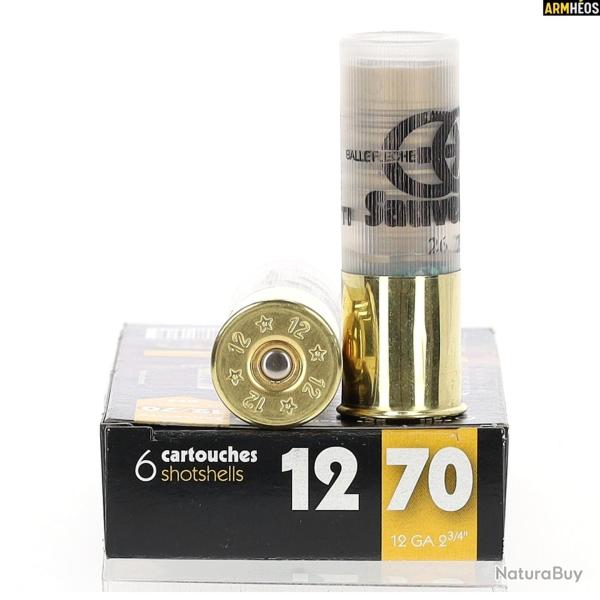 SAUVESTRE BALLE FL�CHE CAL. 12/70 402GR / 26 GRAMMES BOITE DE 6