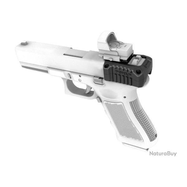 AIDE A L'ARMEMENT RECOVER PCH17 AVEC RAIL PICATINNY POUR GLOCK 9MM