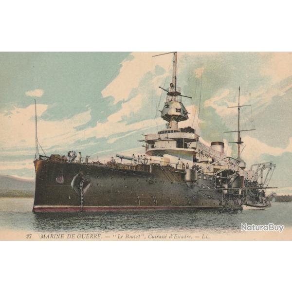 CPA - Marine de Guerre " Le Bouvet "Cuirasse dEscadre N�1281