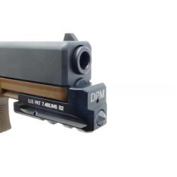 DPM MMS-GL/2 MAGNETIC BASE WITH CAR GLASS BREAKER FOR GLOCK 19 - 23 - 25 - 32 - 38