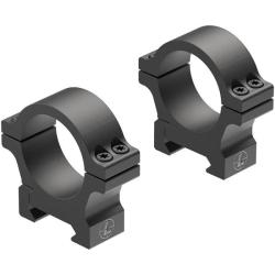 Colliers Leupold Open Range Cross-Slot Rings 30mm Matte - Bas