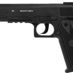 Pistolet &agrave; plomb CO2 4.5 mm BB - BORNER POWER WIN 304 (3 Joules max)