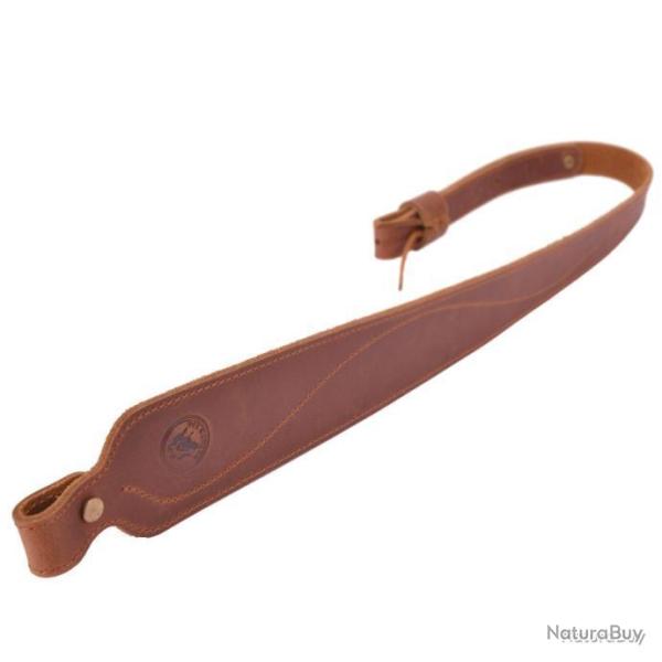 SANGLE FUSIL/CARABINE EN CUIR - MARRON - LIVRAISON GRATUITE
