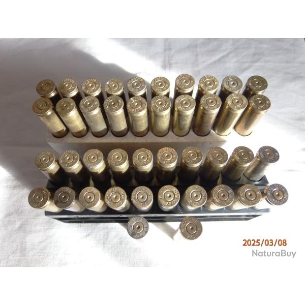 42 douilles � recharger calibre 270 WIN.