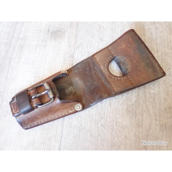 193? - PF Porte fourreau pour ba�onnette de fusil, mousqueton suisse 96/11, K11, K31. RUBIN SCHMIDT