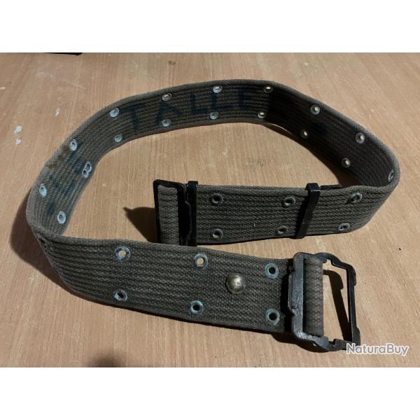 Ceinturon toile arm�e fran�aise