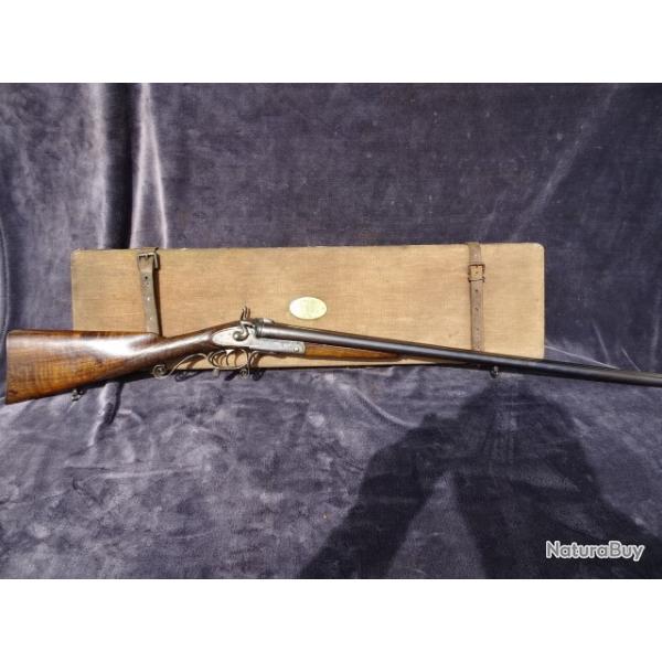 Joli fusil a chiens ext�rieurs dans sa mallette