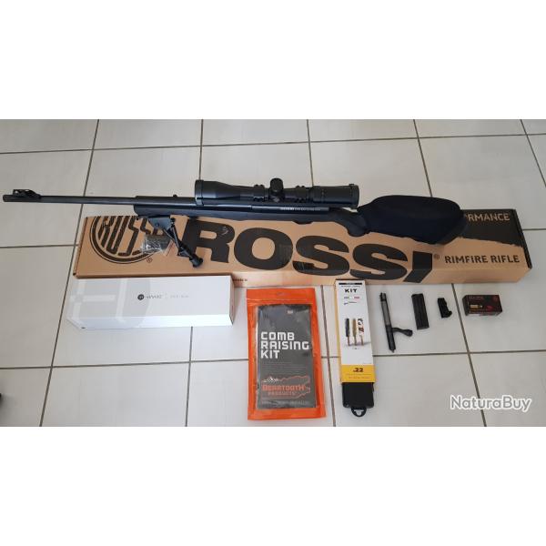 Carabine 22lr ROSSI 8122 (cat C) et accessoires