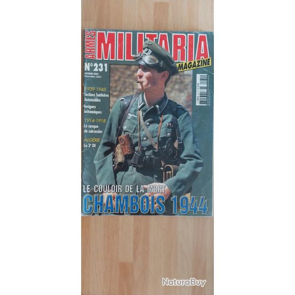 revue MILITARIA MAGAZINE N�231 d'Octobre 2004
