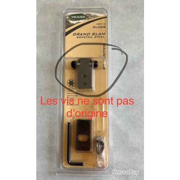 Ensemble montage & collier amovible pour mauser 98