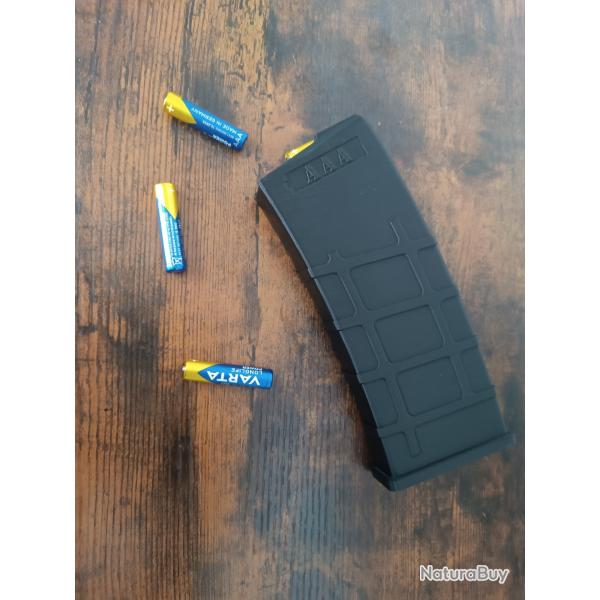 Chargeur type PMag Pile AAA