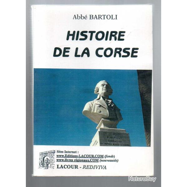 histoire de la corse de l'abb� bartoli r��dition