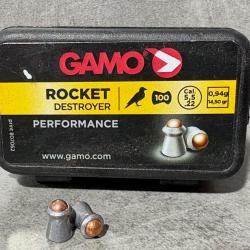 Plomb GAMO Rocket Destroyer Calibre 5,5 mm (Boite de 150 plombs)