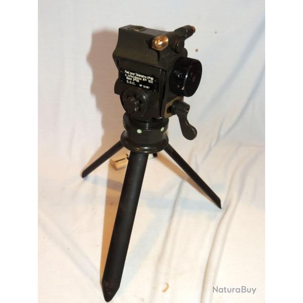 TREPIED TELEMETRE ARTILLERIE 0.80 m -- ARMEE + MARINE NATIONALE mod�le 1931 - ETAT NEUF DE STOCK #.7