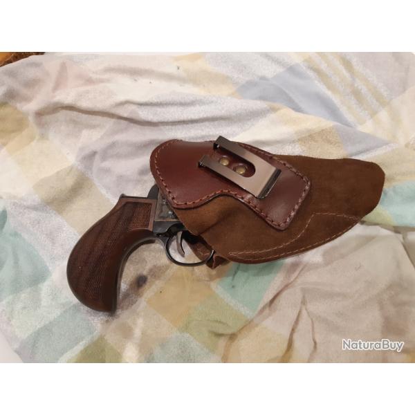 R�plique colt thunderer Subnose 1860 Cal 44 avec holdster