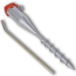 Support de parasol 55 cm acier galvanis&eacute; alsavelo