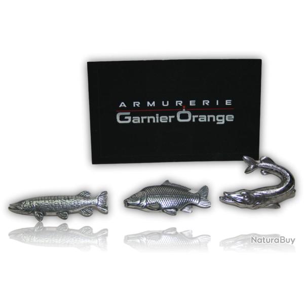 Lot de 3 broches rivi�re