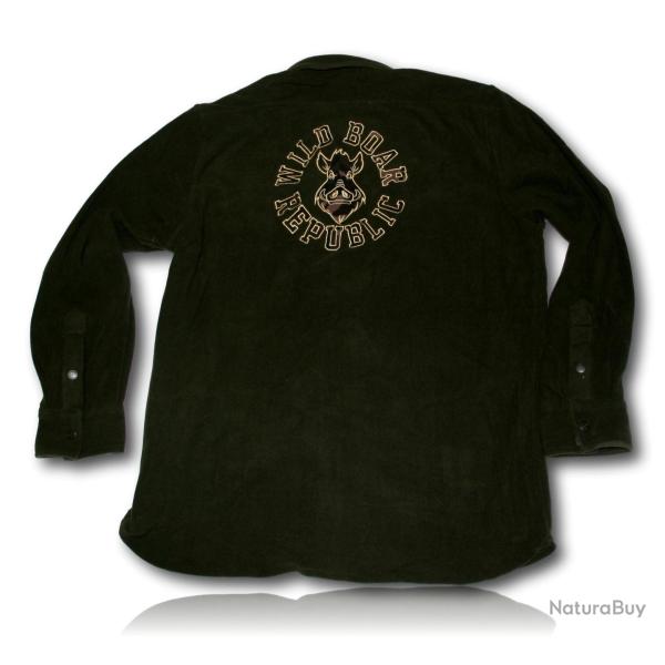 PERCUSSION CHEMISE POLAIRE WILD BOARD REPUBLIC