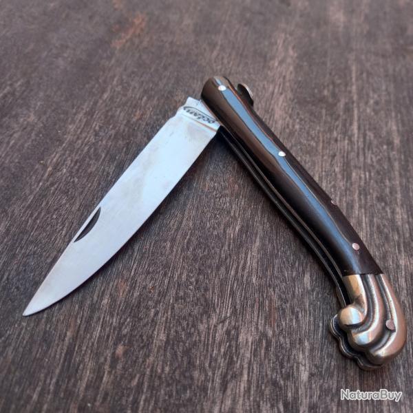 Couteau OC�AN DAUPHIN par Pierre Dugourd Manche en Corne