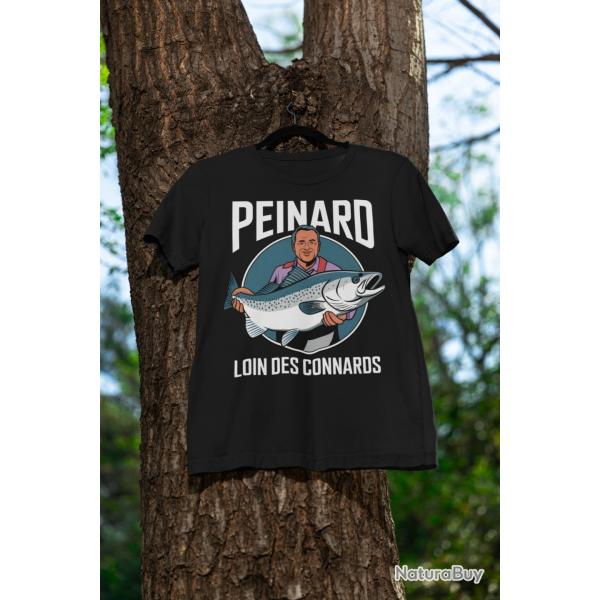 Peinard Loin Des Connards Humour P�che P�cheur Carnassiers T-Shirt toutes tailles, NEUF !
